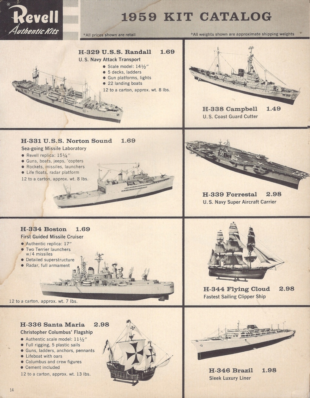 [REVELL 1959] Catalogue 1959 Reve5165