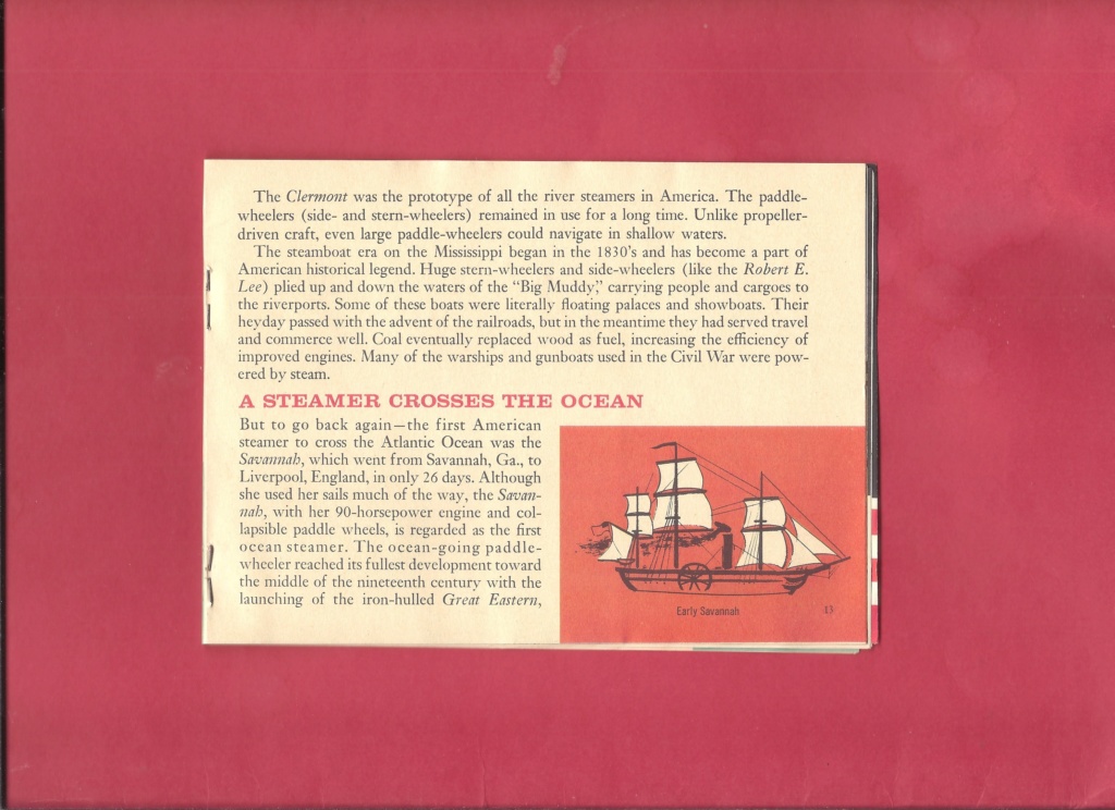 [REVELL 1959] Catalogue THE STORY OF THE SHIPS 1959  Revel287