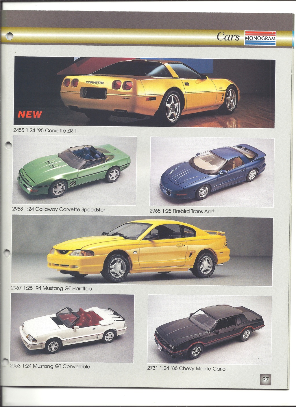 [REVELL US 1995] Catalogue 1995 Revell93