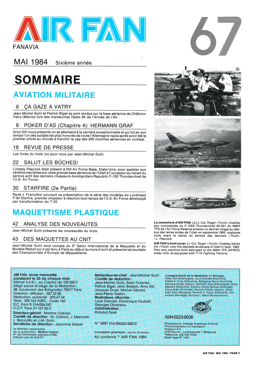 LOCKHEED F 94 B STARFIRE Réf 302 Revue218
