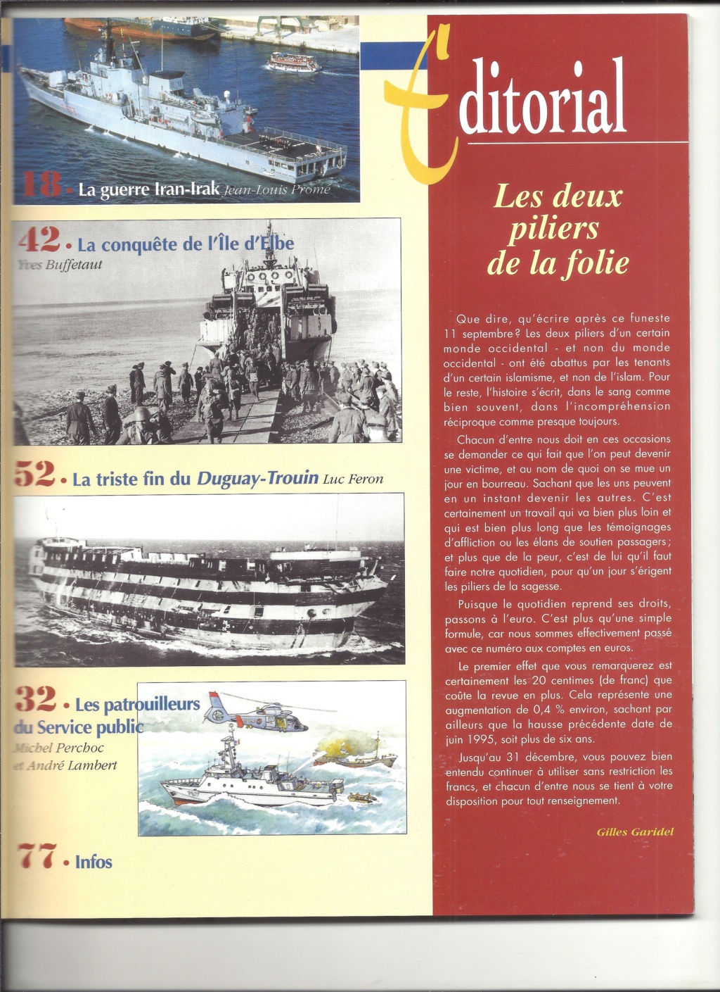 Vaisseau de 74 GLORIEUX 1/150ème Réf 80889  - Page 2 Revue291