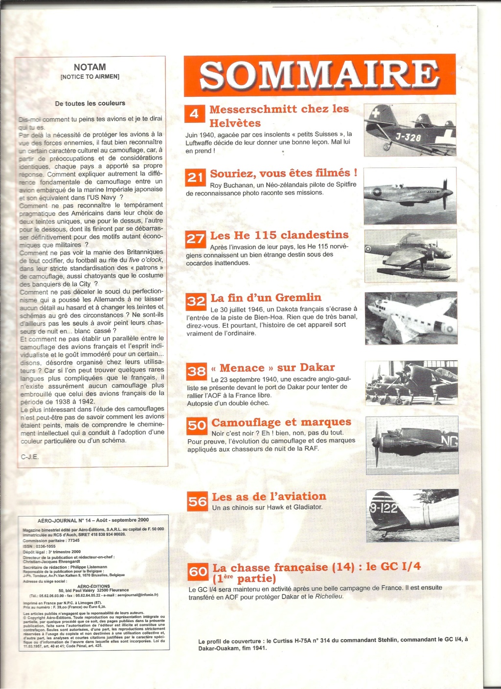 ARADO Ar 196 A2 "Aéronavale 1939" Réf 241 Revue515