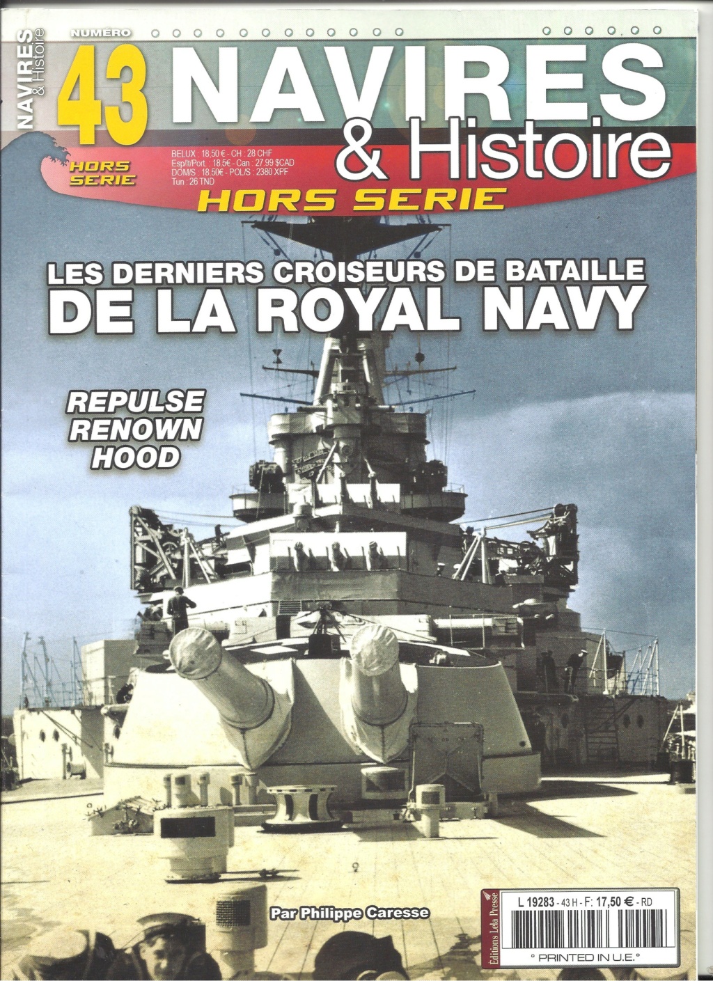 Cuirassé HMS HOOD 1941 1/400ème Réf 81081 - Page 3 Revue606