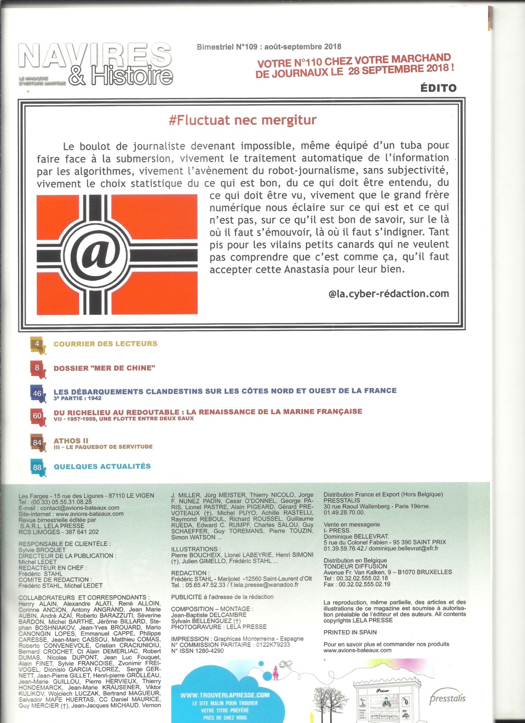 Dragueur côtier MERCURE 1/400ème Réf L 2099 - Page 2 Revue677