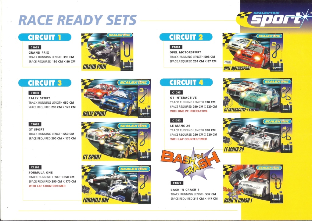 [SCALEXTRIC 2002] Catalogue nouveautés 2002 43ème édition Scal1243