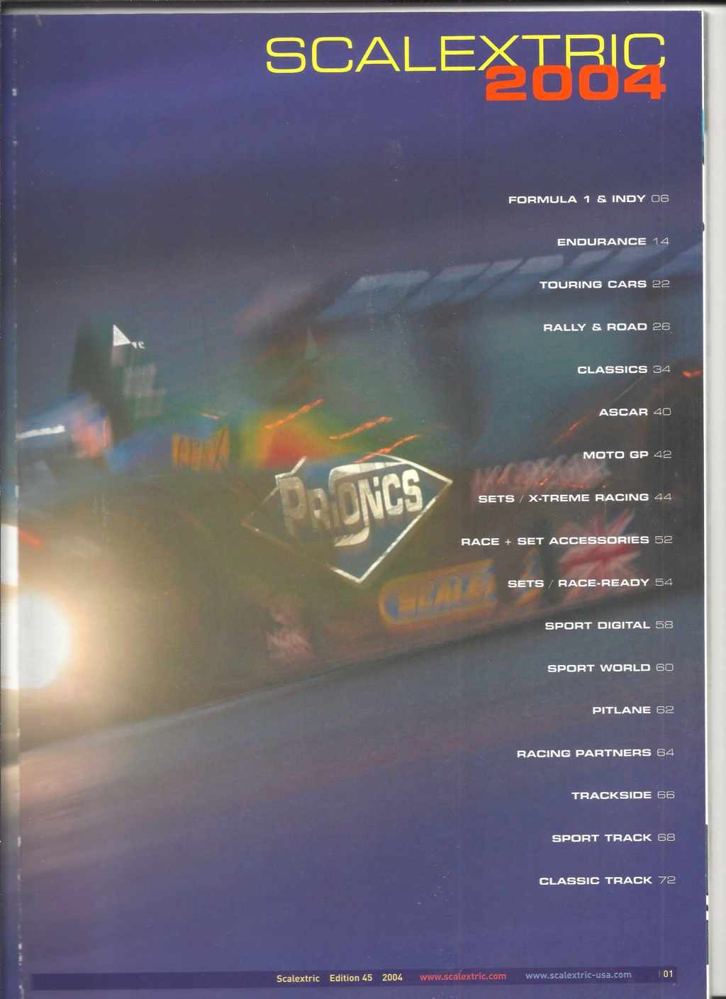 [SCALEXTRIC 2004] Catalogue 2004 45ème édition Scale234