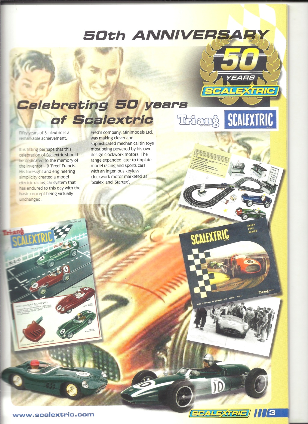 [SCALEXTRIC 2007] Catalogue 2007 48ème édition 50ème anniversaire Scale410