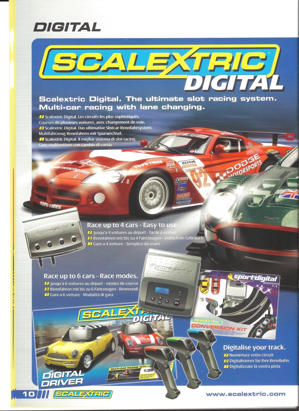 [SCALEXTRIC 2007] Catalogue 2007 48ème édition 50ème anniversaire Scale417