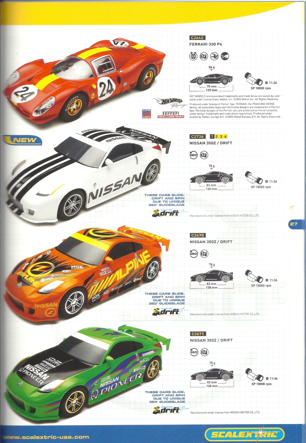 [SCALEXTRIC 2006] Catalogue 2006 47ème édition  Scale616