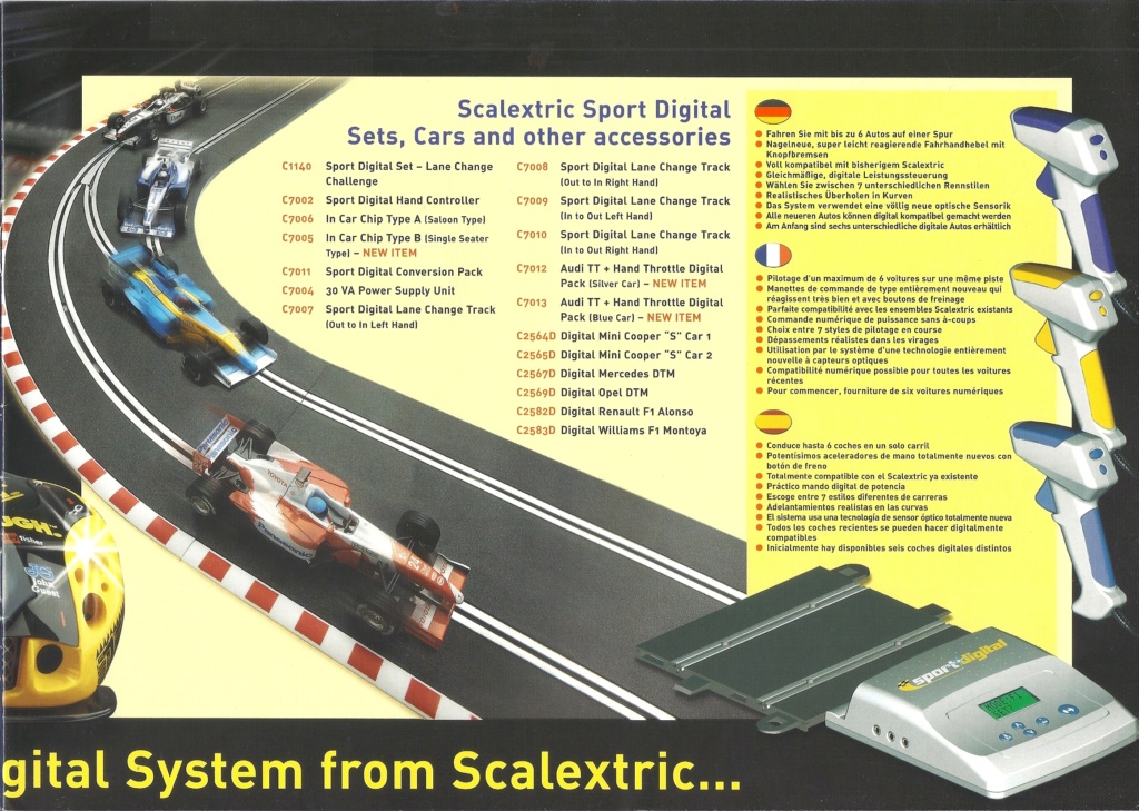 [SCALEXTRIC 2007] Catalogue plans SPORT Réf C8163 2007  Scale822