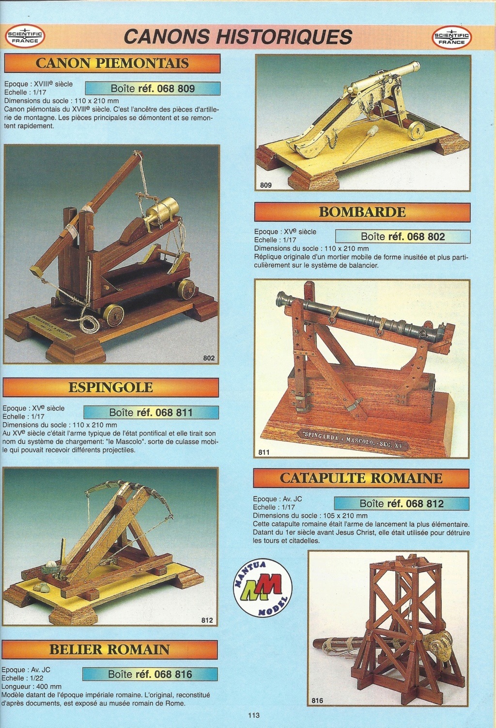[SCIENTIFIC FRANCE 1998] Catalogue n°21 BATEAUX 1998  Scien147
