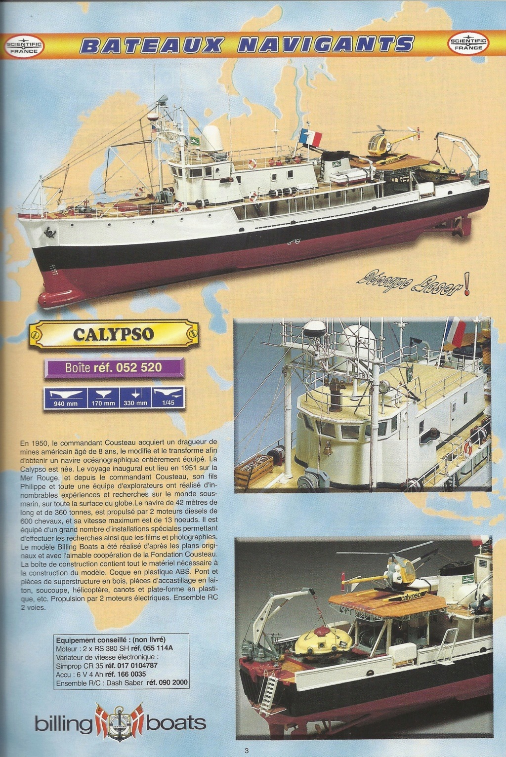 [SCIENTIFIC FRANCE 2008] Catalogue n°25 BATEAUX 2008 Scien233