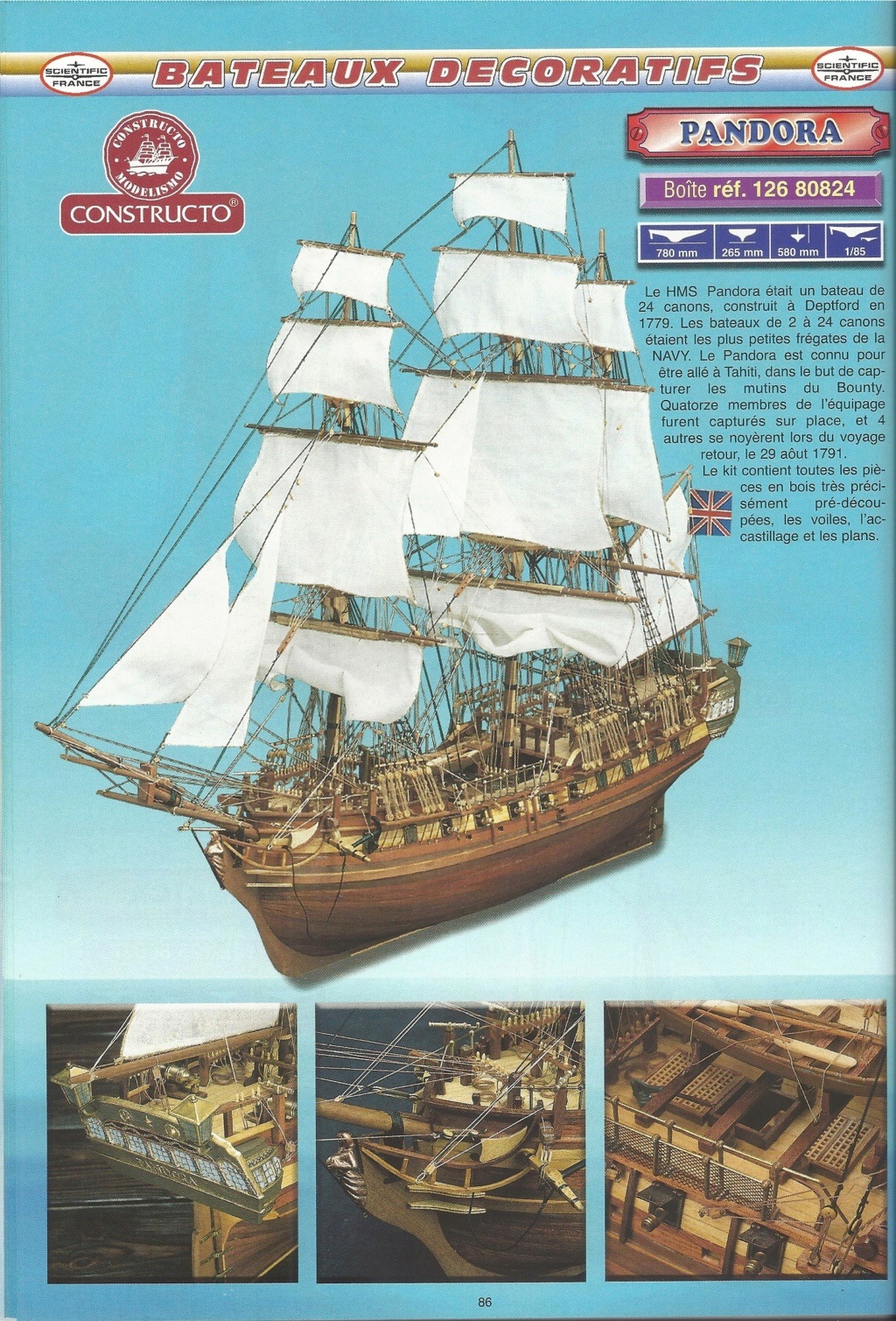 [SCIENTIFIC FRANCE 2008] Catalogue n°25 BATEAUX 2008 Scien299