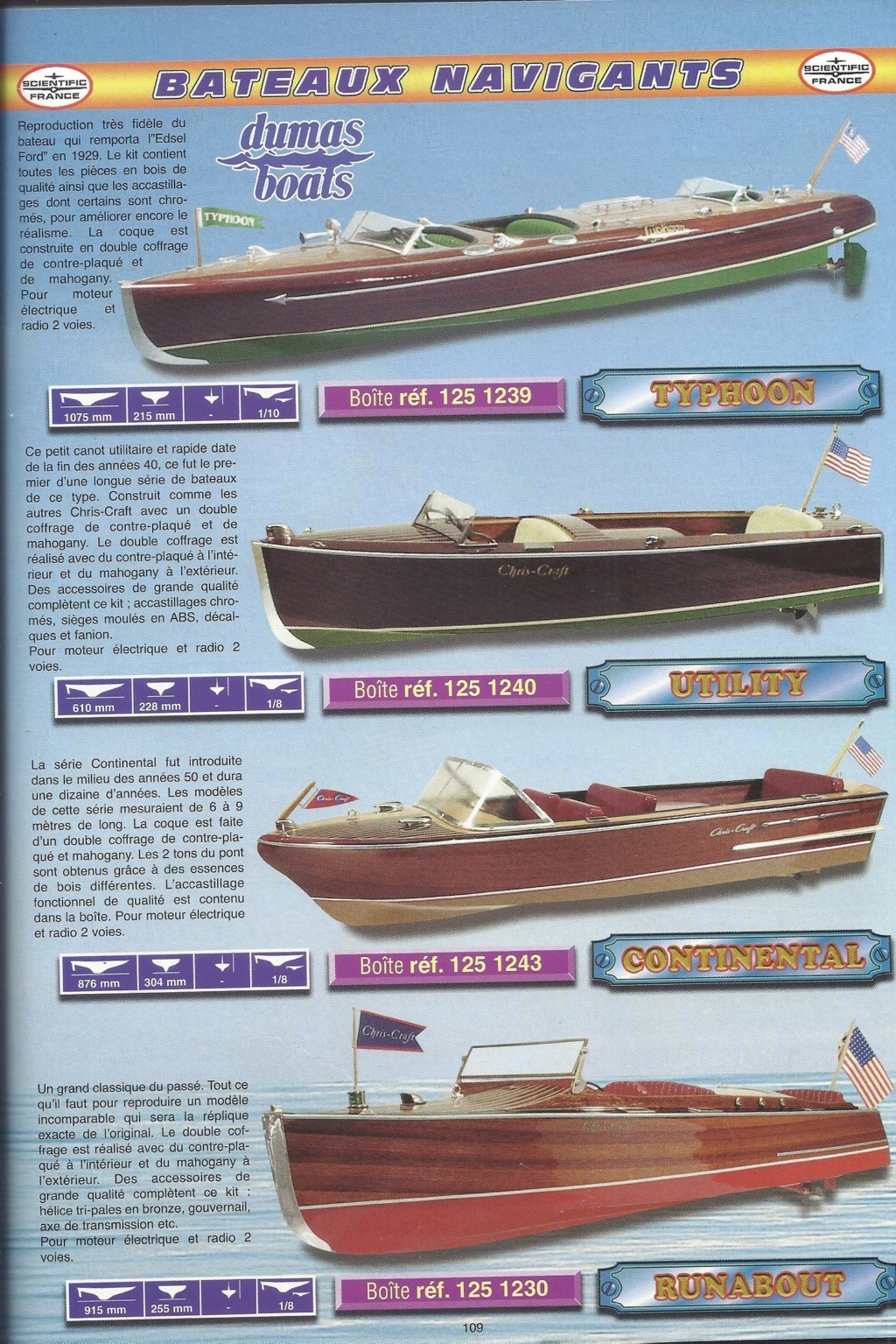 [SCIENTIFIC FRANCE 2008] Catalogue n°25 BATEAUX 2008 Scien322