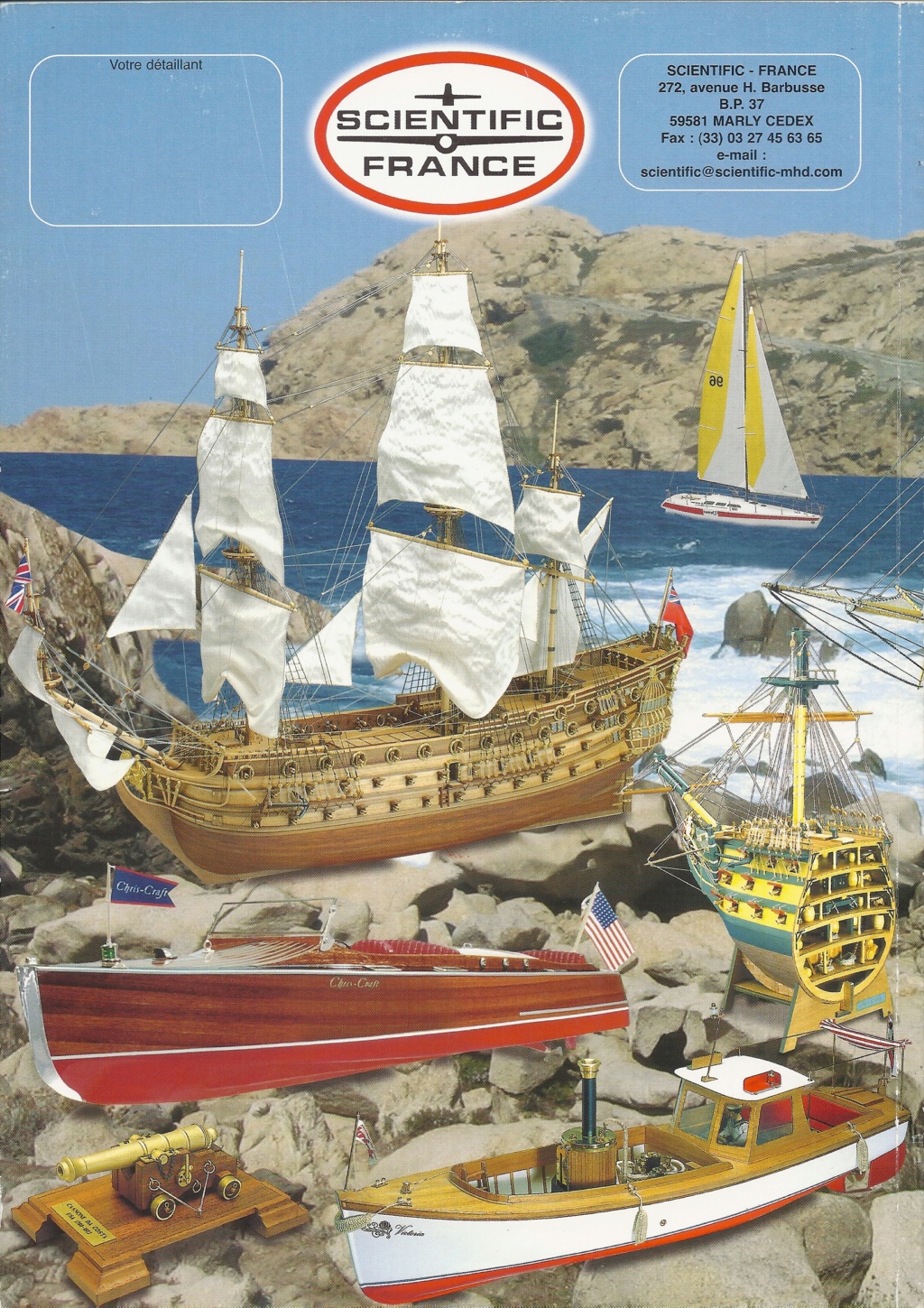 [SCIENTIFIC FRANCE 2008] Catalogue n°25 BATEAUX 2008 Scien378