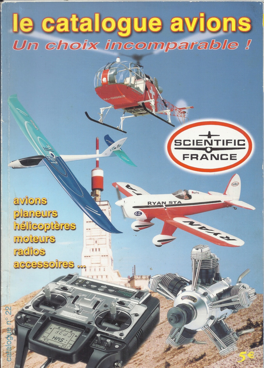 [SCIENTIFIC FRANCE 2002] Catalogue n°22 AVION 2022 Scien399