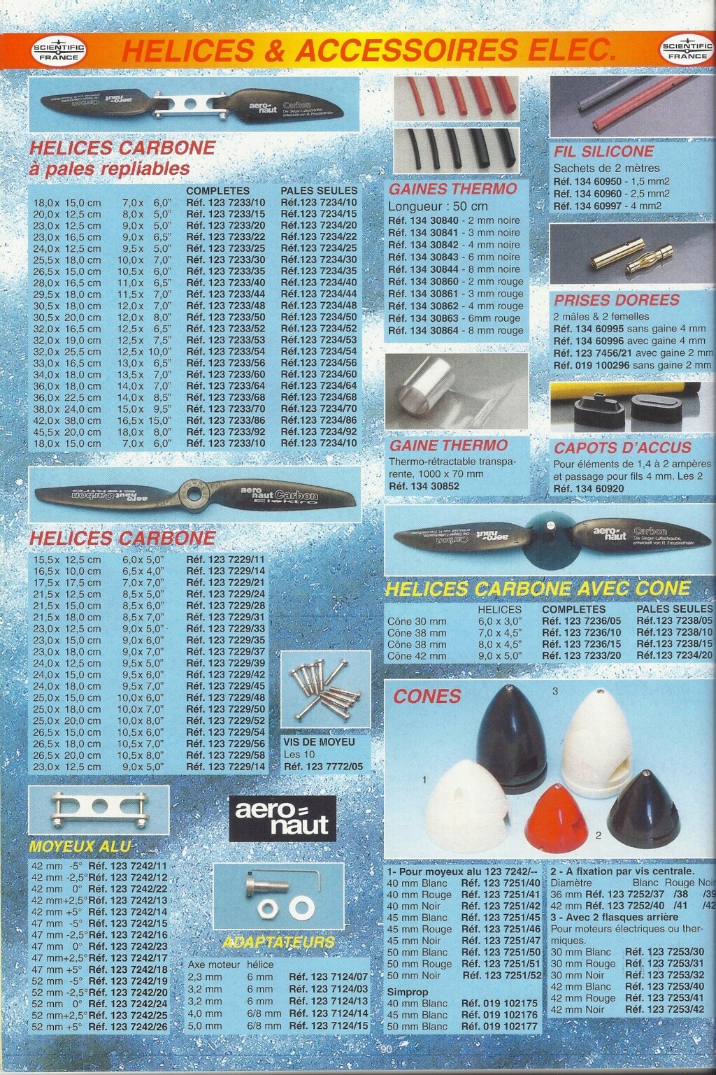 [SCIENTIFIC FRANCE 199.] Catalogue n°18 AVIONS 199. Scien642