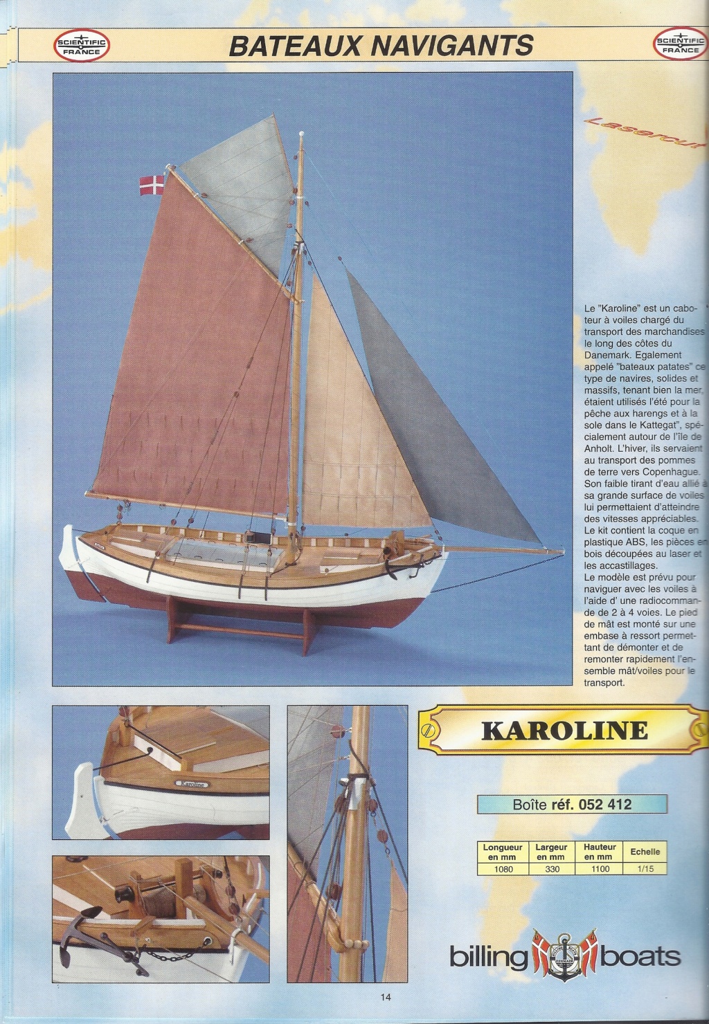[SCIENTIFIC FRANCE 1998] Catalogue n°21 BATEAUX 1998  Scient47
