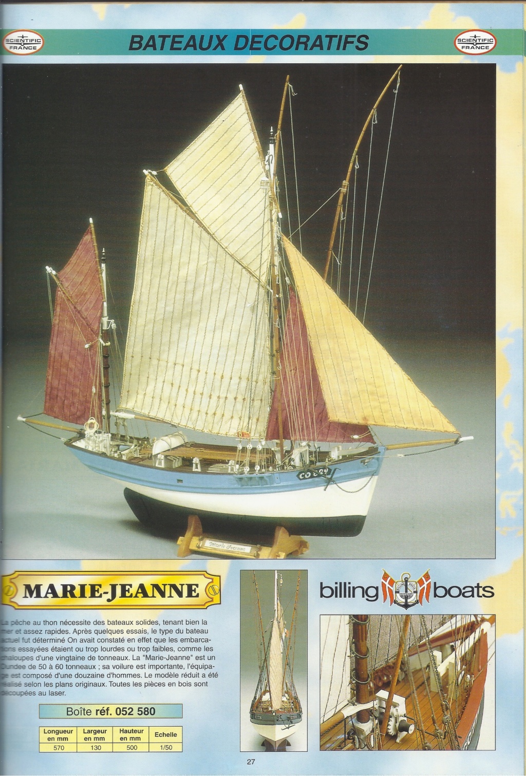 [SCIENTIFIC FRANCE 1998] Catalogue n°21 BATEAUX 1998  Scient60