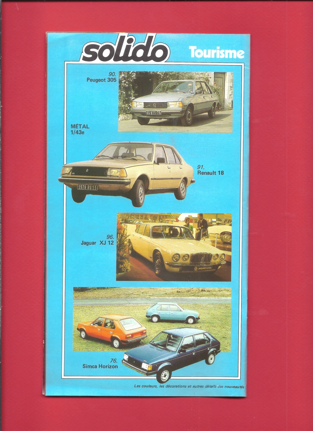 [SOLIDO 1979] Catalogue nouveautés 1979  Solid335