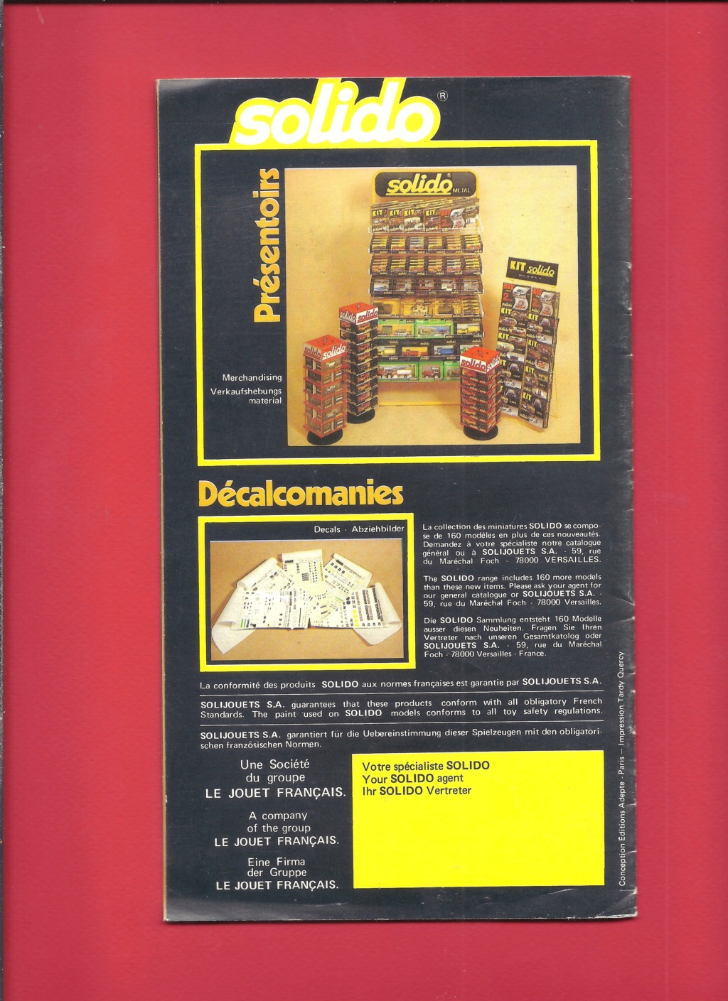 [SOLIDO 1979] Catalogue nouveautés 1979  Solid347