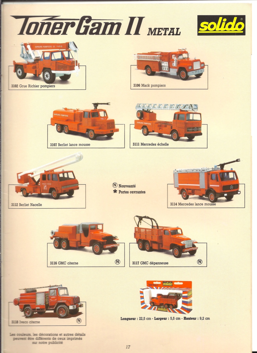 [SOLIDO 1990] Catalogue détaillant salon du jouets 1990 Solid567