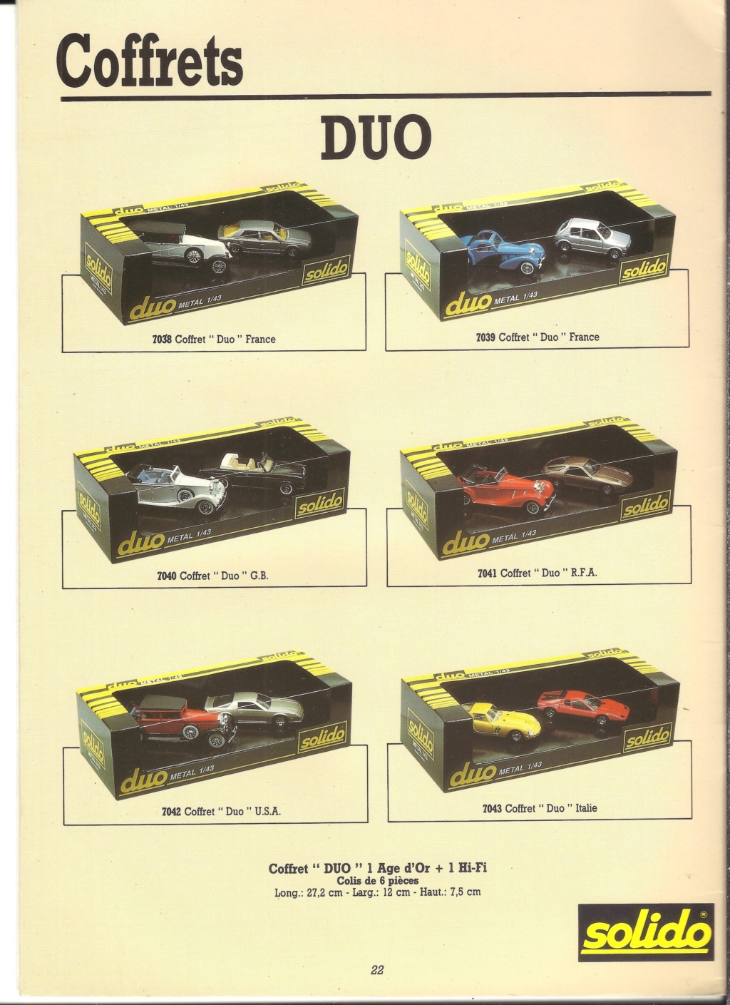 [SOLIDO 1990] Catalogue détaillant salon du jouets 1990 Solid572