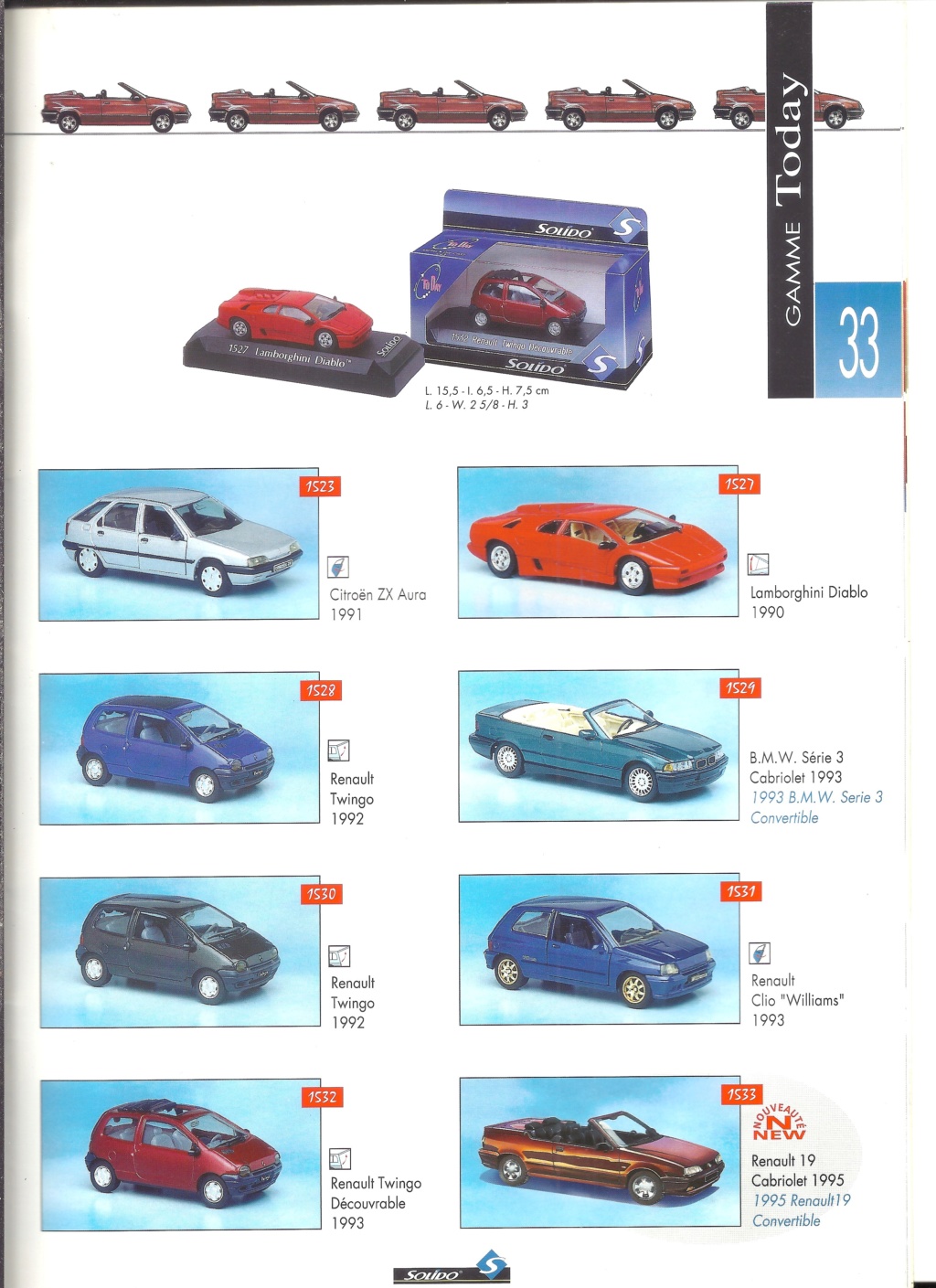 [SOLIDO 1995] Catalogue 1995  Solid774