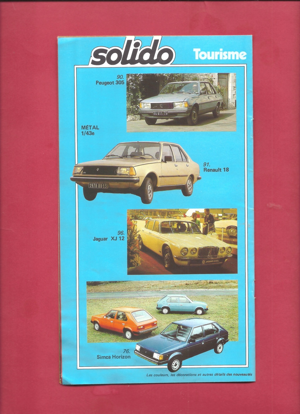 [SOLIDO 1979] Catalogue nouveautés 1979  Solido85