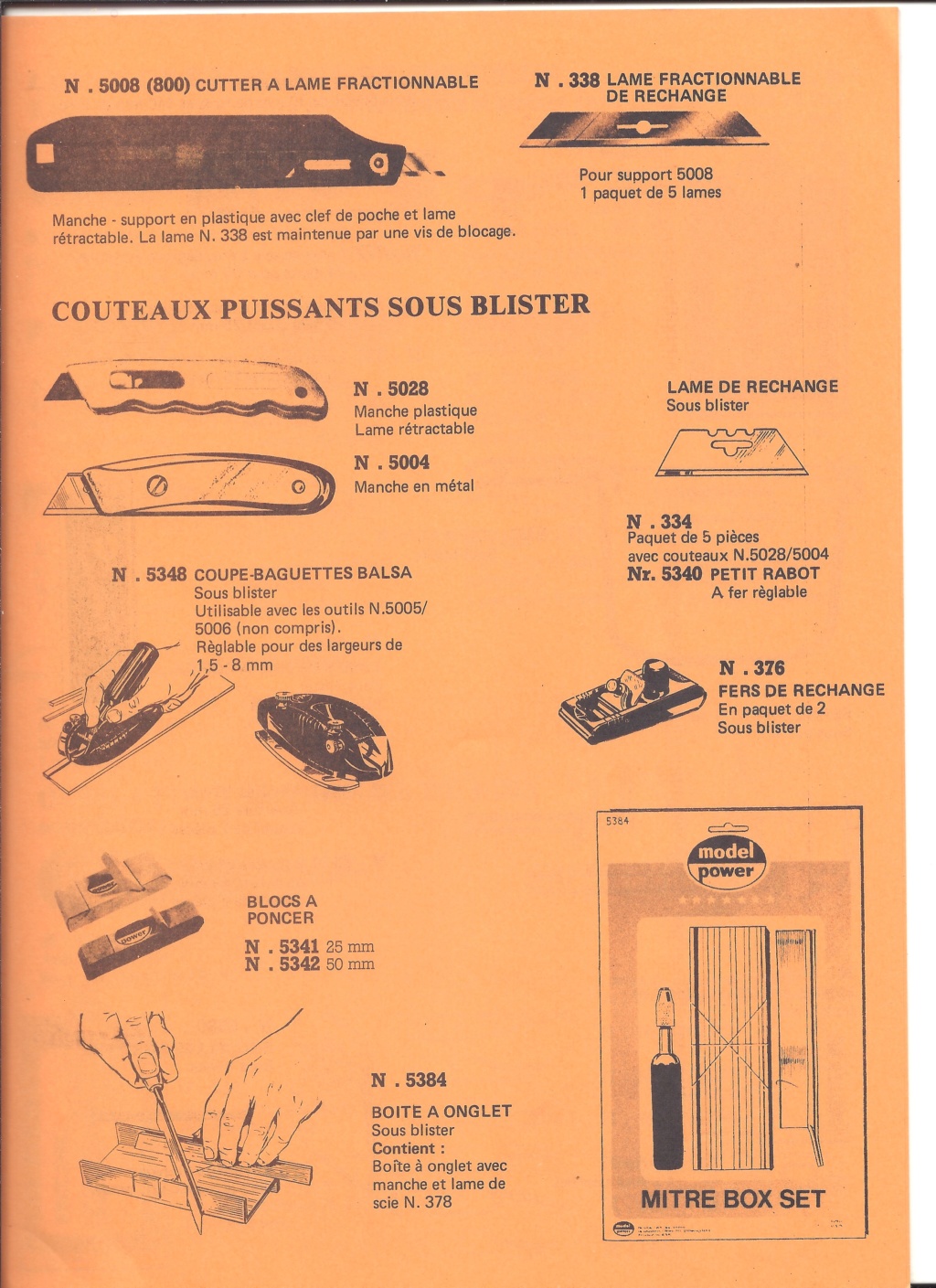 [SPI KAGER 1986] Catalogue JO-HAN, BADGER, MODEL POWER, MPC 1986  Spi_ka25