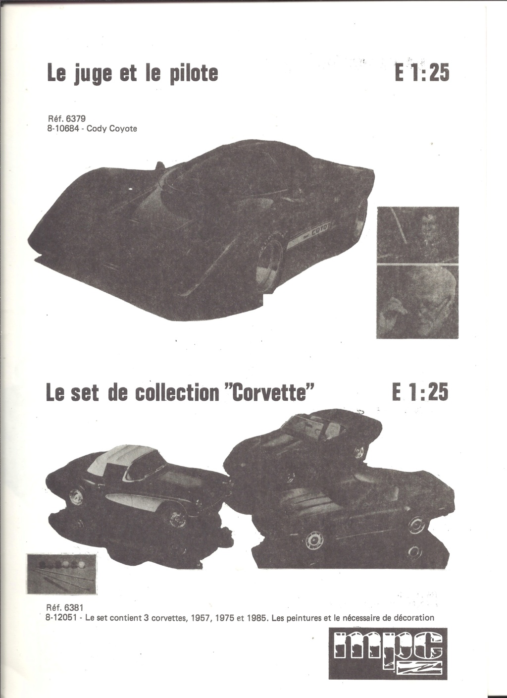 [SPI KAGER 1986] Catalogue JO-HAN, BADGER, MODEL POWER, MPC 1986  Spi_ka41