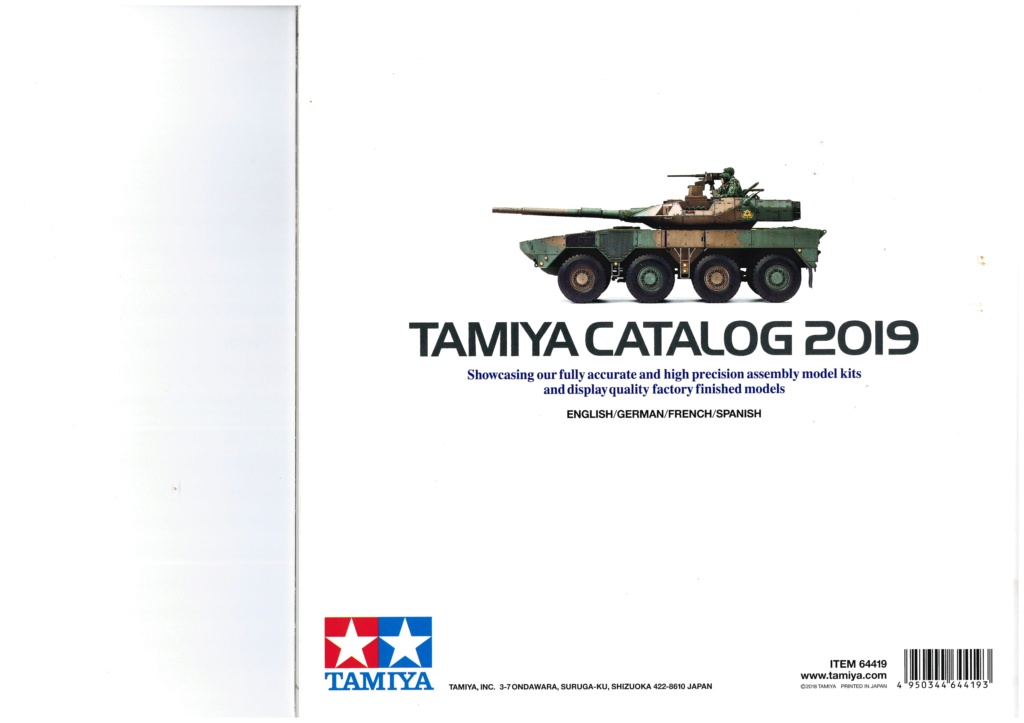 [TAMIYA 2019] Catalogue 2019  Tami2008