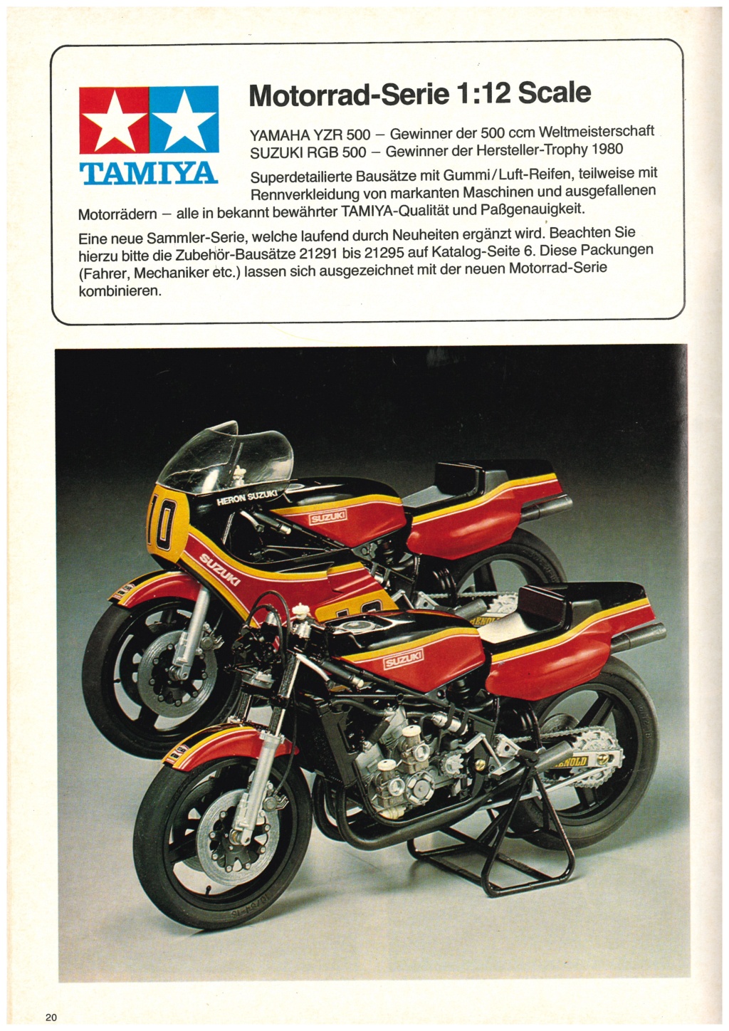 [TAMIYA HEINZ BEHRINGER 1982] Catalogue allemand importateur HEINZ BEHRINGER 1982 Tami3278