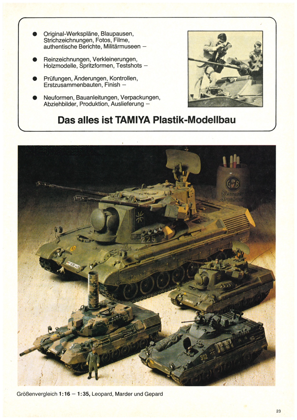 [TAMIYA HEINZ BEHRINGER 1982] Catalogue allemand importateur HEINZ BEHRINGER 1982 Tami3281