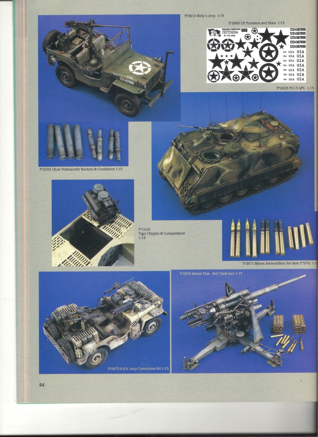 [VERLINDEN 1998] Catalogue 1998 15ème Edition  Verli306