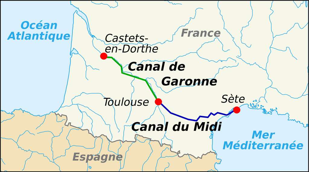 29 juillet 1666: Construction du canal du Midi D726be10