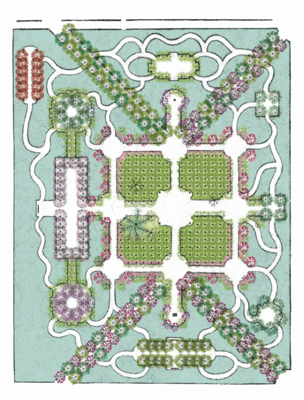 Le Bosquet de la Reine Plan_r10