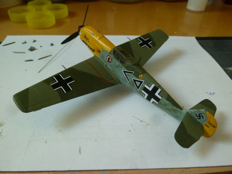 [Hasegawa] Messerschmitt Bf 109E-4 - 1/JG3 Hauptmann Hans Von Hahn --- F I N I - P1140659