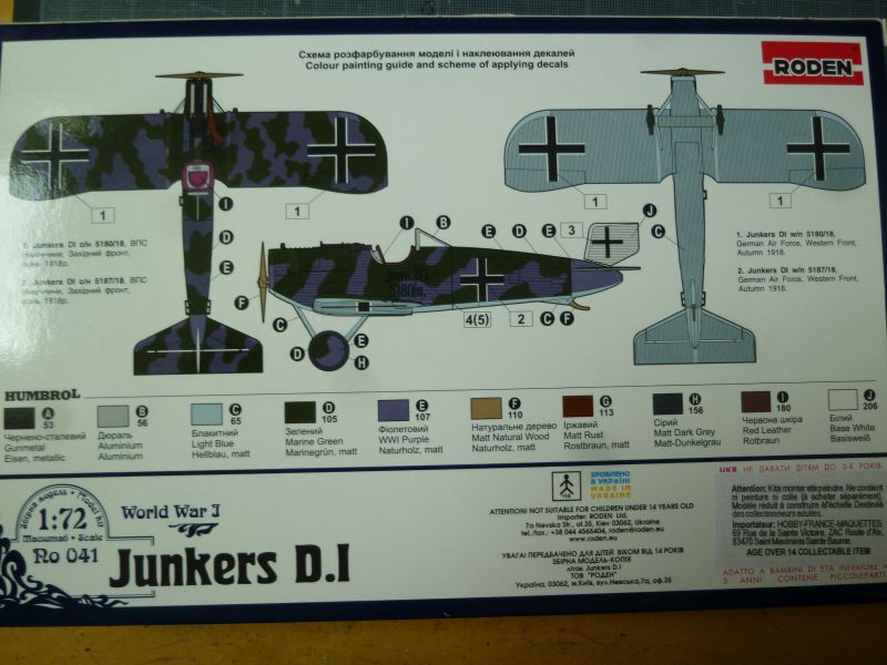 [Roden] Junkers D.I  ----- F I N I ----- P1150243