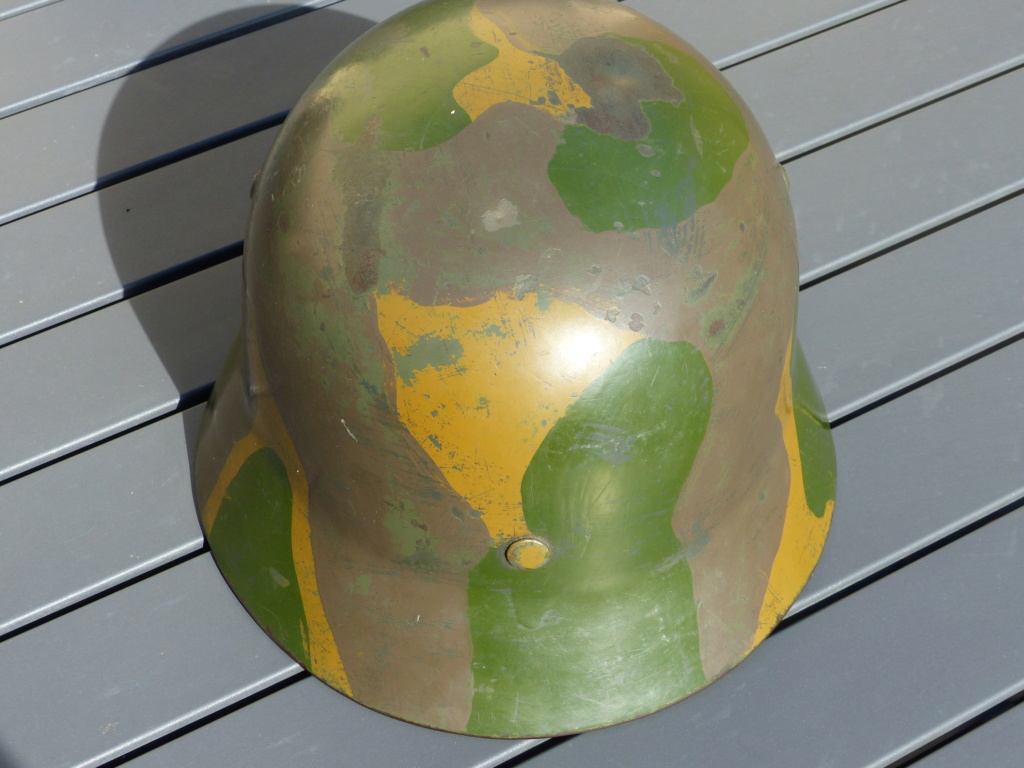 Casque M35 DD Heer camouflé- Lux military  P1030810