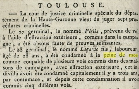 Exécutions en Haute-Garonne Toulou11