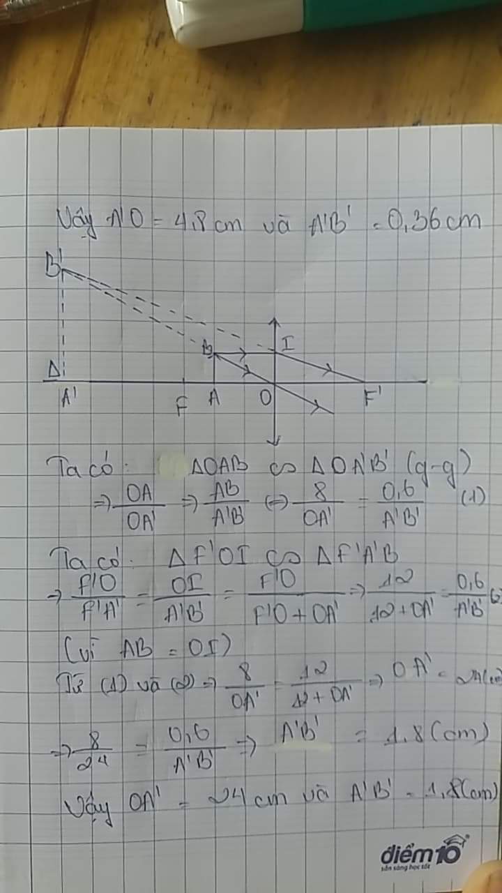 BÀI 44+45: Thấu kính phân kỳ. Ảnh của một vật tạo bởi thấu kính phân kỳ Receiv16