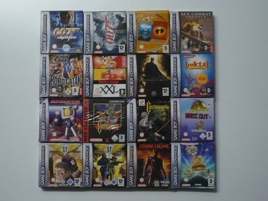 Collection Game Boy Advance Jeux_g25