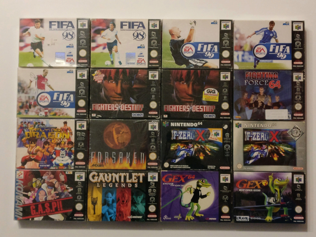 Collection Nintendo 64 (fullset PAL inside, 60+ photos) N64_je16