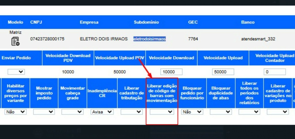 asdfas20 Permitir alterar codigo de barra adicional com movimentação de estoque