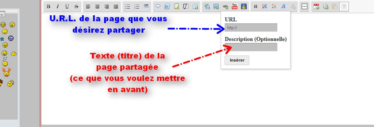 Tuto: Insérer un lien cliquable et apparent dans un post Lien-210