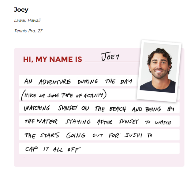 Joey Graziadei - Bachelorette 20 - *Sleuthing Spoilers* - Page 2 Pict1233