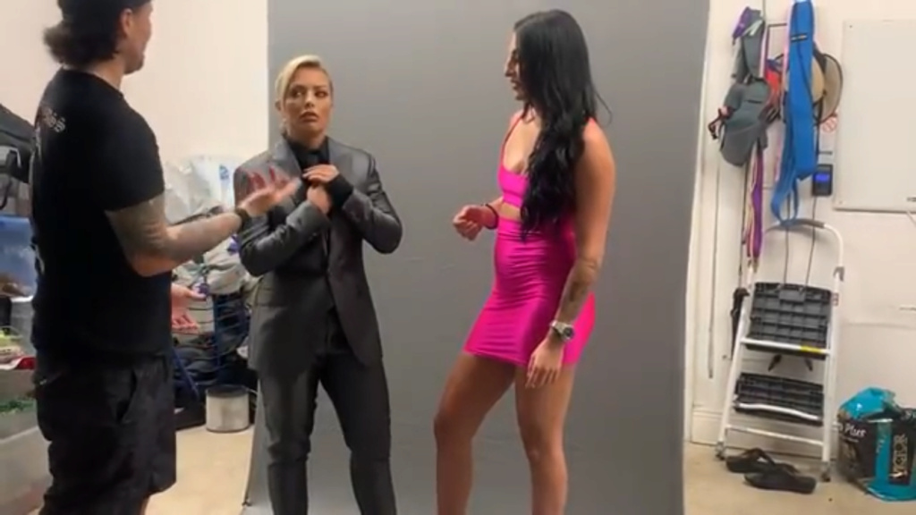 Mandy Rose and Sonya Deville Ab716210