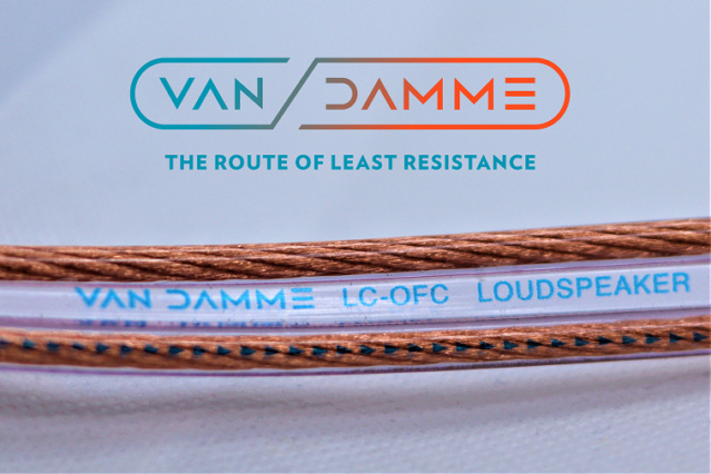 Van Damme Hifi Series Speaker Cable 2.5mm with Deltron Banana plugs 3_logo10