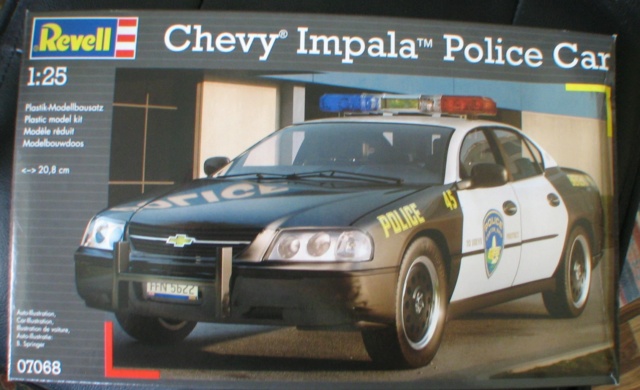 Revell 07068 Chevy Impala Police Car Img_4510
